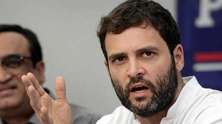 Rahul Gandhi法院在CBI外部抗议后逮捕